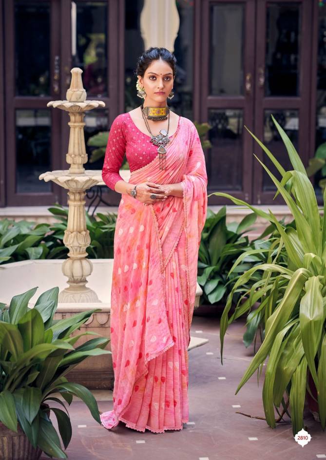 Kashvi Hetvi New Fancy Designer Ethnic Wear Georgette Printed Saree Collection